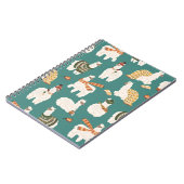 Llama Alpaca trui Naadloos patroon. Notitieboek (Linkerzijde)