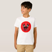 Llama Alpaca Twin Boys T-shirt (Voorkant volledig)