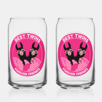 Llama Alpaca Twin Meisje