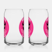 Llama Alpaca Twin Meisje Blikvorm Glas (Links)