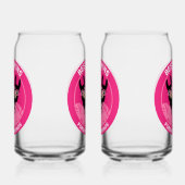 Llama Alpaca Twin Meisje Blikvorm Glas (Rechts)