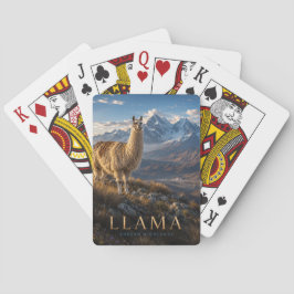 Llama Andeshooglanden DIEREN Poker Pokerkaarten