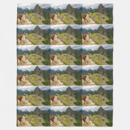 Llama Animal Custom Destiny's Destiny Fleece Deken