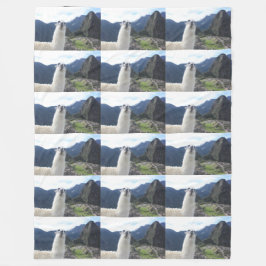 Llama Animal Custom Destiny's Destiny Fleece Deken