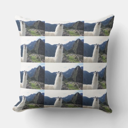 Llama Animal Custom Destiny's Destiny Kussen (Voorkant)