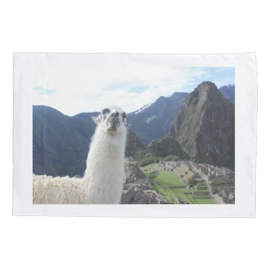 Llama Animal Custom Destiny's Destiny Kussensloop (Achterkant-Links)