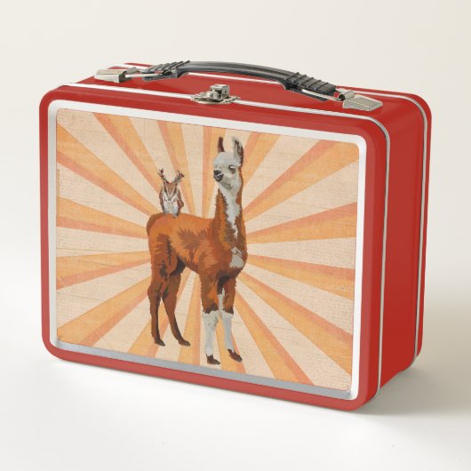 LLAMA & ANTLER OWL (Voorkant)