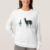 Llama art t-shirt (Voorkant)