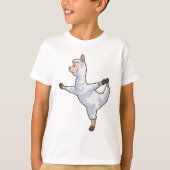 Llama at Yoga T-shirt (Voorkant)
