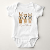 Llama Baby Outfit Romper (Voorkant)
