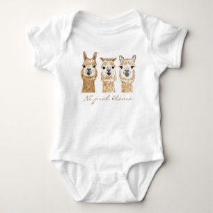 Llama Baby Outfit Romper