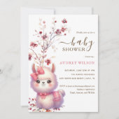 Llama Baby shower Uitnodiging (Voorkant)