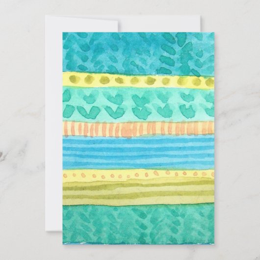 Llama Baby shower Uitnodiging Genderneutraal Uitno (Achterkant)