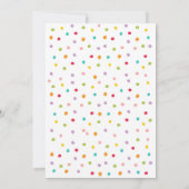 Llama baby shower uitnodiging Llama Love Fiesta (Achterkant)