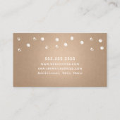 Llama Babysitter Childcare Daycare Visitekaartje (Achterkant)