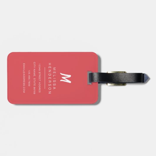Llama Bagage Labels (Achterkant horizontaal)