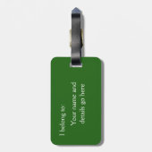 Llama Bagagelabel (Achterkant verticaal)