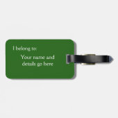 Llama Bagagelabel (Achterkant horizontaal)