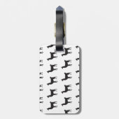 Llama Bagagelabel (Achterkant verticaal)