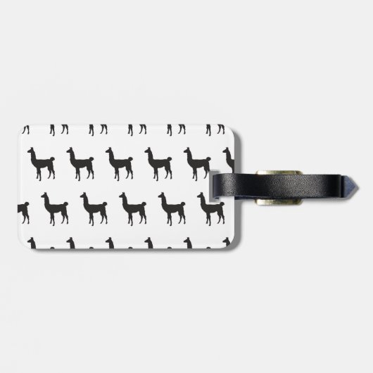 Llama Bagagelabel (Achterkant horizontaal)