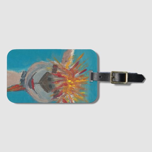 Llama Bagagelabel (Voorkant (horizontaal))