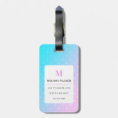 Llama-Bagagelabels Bagagelabel (Achterkant verticaal)