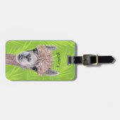 Llama-Bagagelabels Bagagelabel (Voorkant horizontaal)