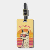 Llama-Bagagelabels Bagagelabel (Voorkant verticaal)