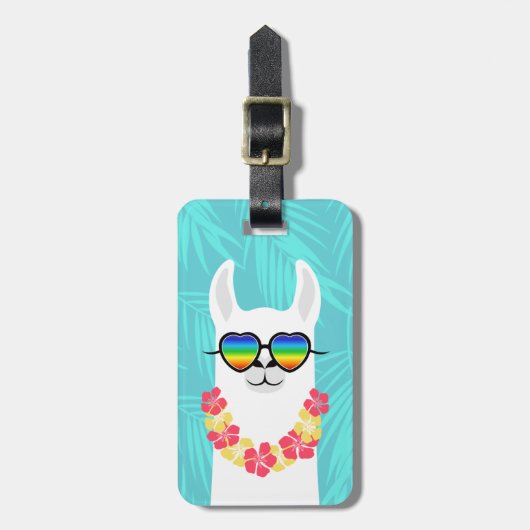 Llama-Bagagelabels Bagagelabel (Voorkant verticaal)