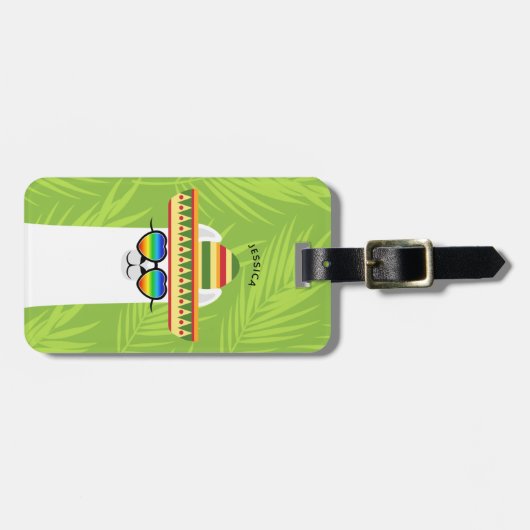 Llama-Bagagelabels Bagagelabel (Voorkant horizontaal)