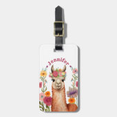 Llama-Bagagelabels Bagagelabel (Voorkant verticaal)
