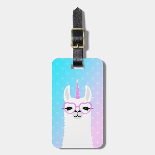 Llama-Bagagelabels Bagagelabel (Voorkant verticaal)