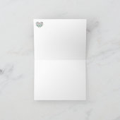 Llama bedankje bedankkaart (Binnen)