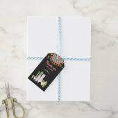 Llama bedankt labels Fiesta Cactus Alpaca Mexican Cadeaulabel (Met Touw)