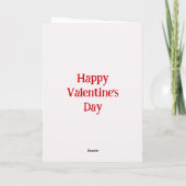 Llama Bij Mijn Valentijn Grappige Kinderen Valenti Kaart (Achterkant)