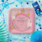 🦙 LLAMA BIRTHDAY PAPIEREN BORDJE (Feest)