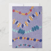 Llama Birthday partijneutrale uitnodiging voor gen (Achterkant)