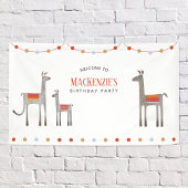 Llama Birthday Spandoek
