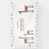Llama Birthday Spandoek (Verticaal)