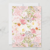 Llama Birthday Uitnodiging (Achterkant)