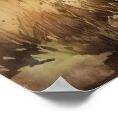 Llama Boerderij Animal Art Print Poster (Hoek)