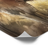 Llama Boerderij Animal Art Print Poster (Hoek)