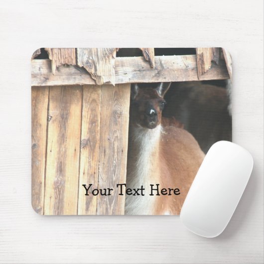  Llama Boerderij Animal Mousepad Muismat (Met muis)