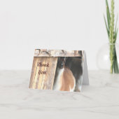 Llama Boerderij Dier Hartelijk dank Bedankkaart (Voorkant)