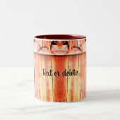  Llama Boerderij Dierlijk aangepast Tweekleurige Koffiemok (Center)