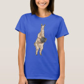 Llama Bowling bal T-shirt (Voorkant)
