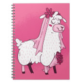 Llama Bride Notitieboek (Voorkant)