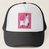 Llama Bride Trucker Pet (Voorkant)