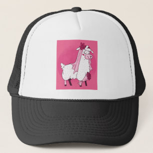 Llama Bride Trucker Pet