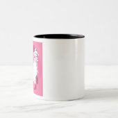 Llama Bride Tweekleurige Koffiemok (Center)